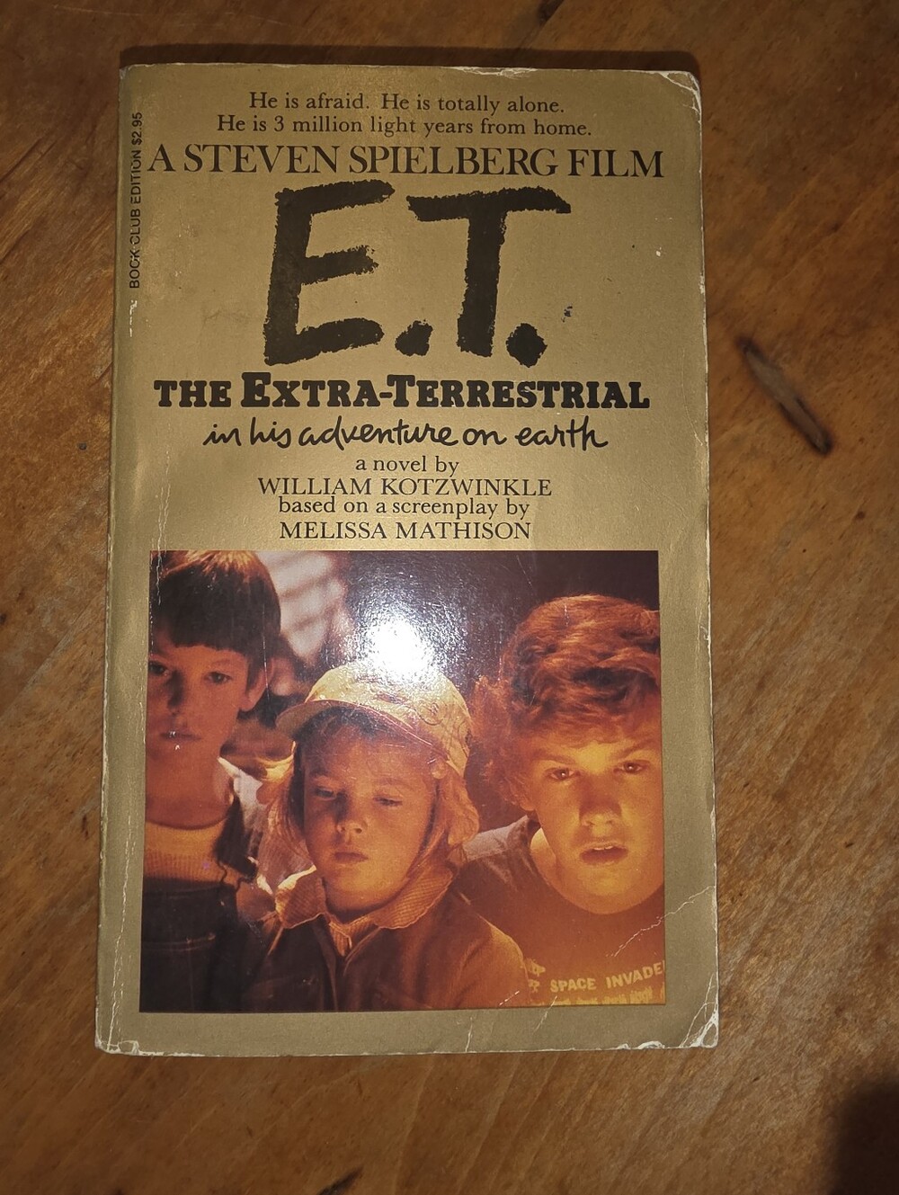 E. T.: The Extra-Terrestrial by William Kotzwinkle (1982, Trade Paperback)